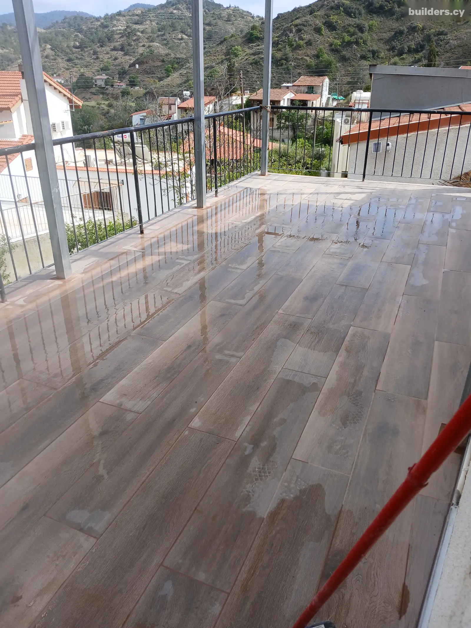 Tiling services bathrooms & exterior and concrete pouring & power trowel finishi — Work portfolio 2