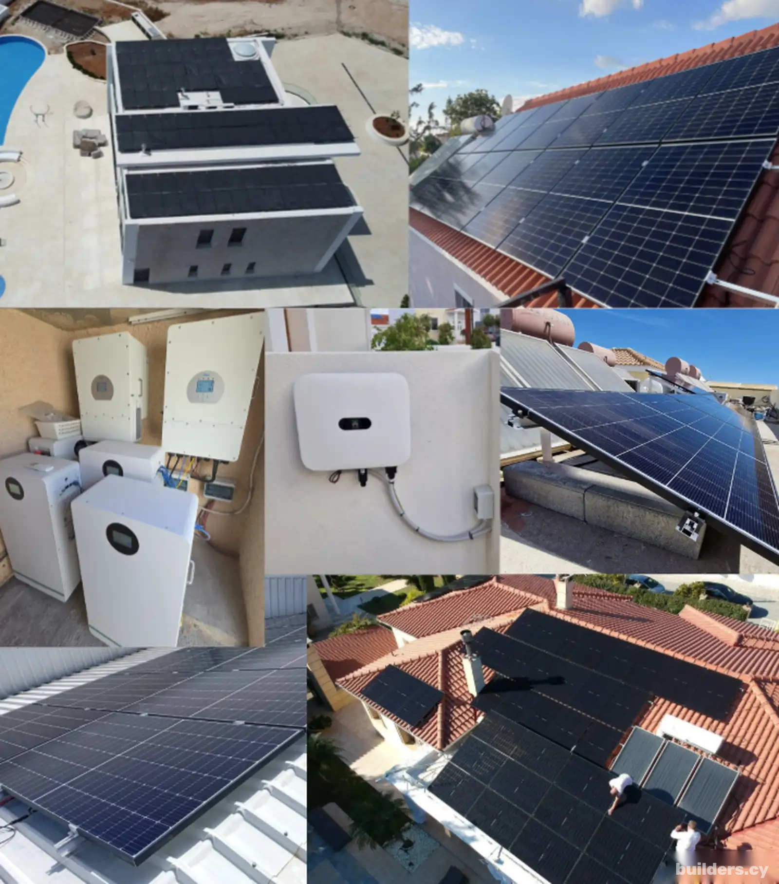 Professional solar panel installation
