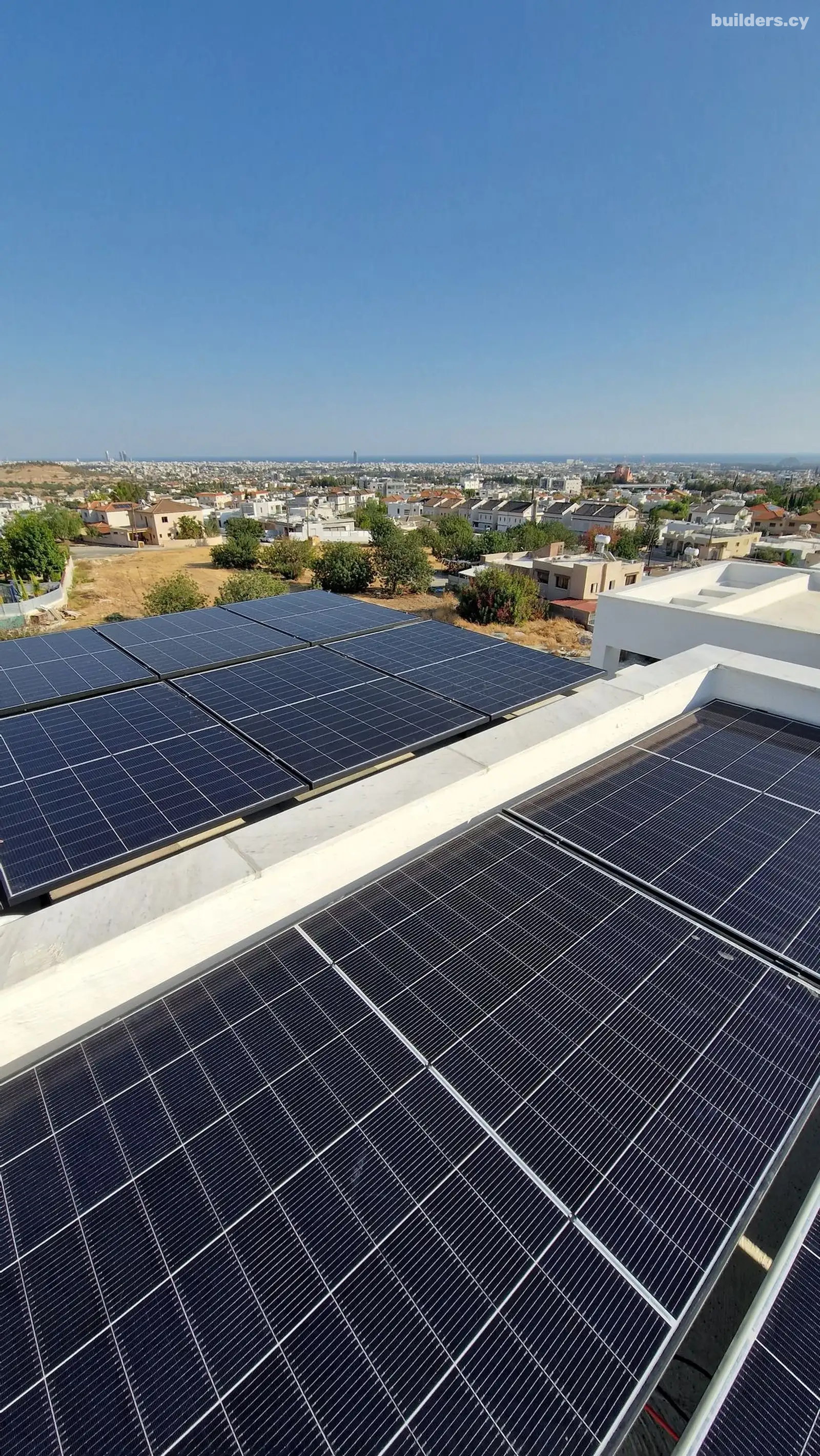 Professional solar panel installation — Work portfolio 1