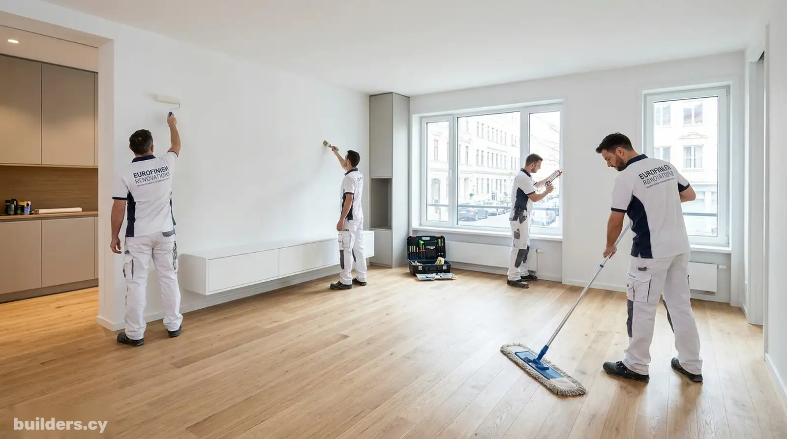 Renovation team in cyprus | bathrooms, tiles, painting, kitchens — Work portfolio 4