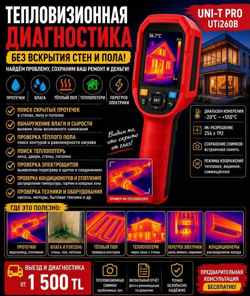 Handyman & thermal imaging diagnostics — Work portfolio 1